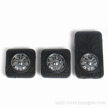 Car Pedal Pad with Non-slip Design, Made of Stainless Steel